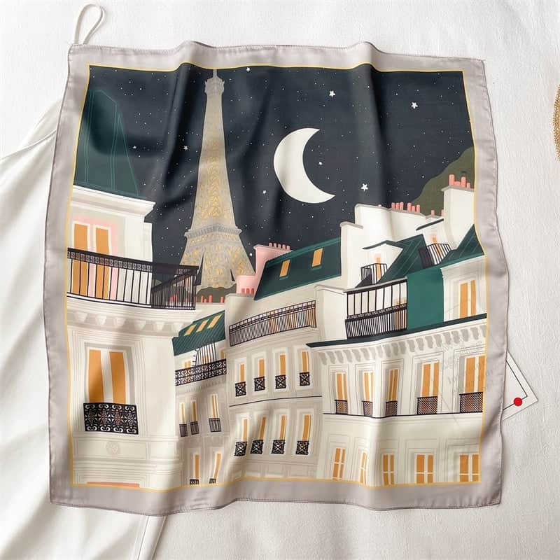 Saçlar Için Eşarp 50 - Paris Noctis