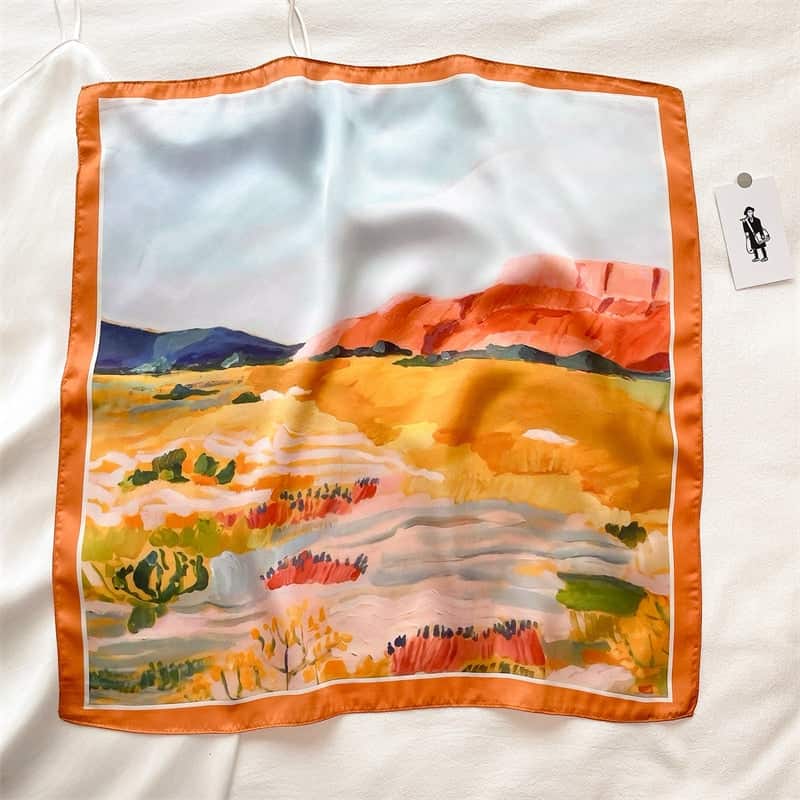 Saçlar Için Eşarp 50 - Solis Aestivum