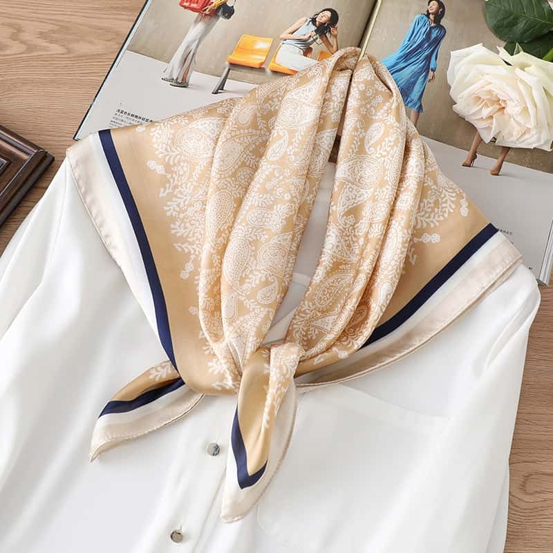 70 Bej Saç Eşarbı - Pastel