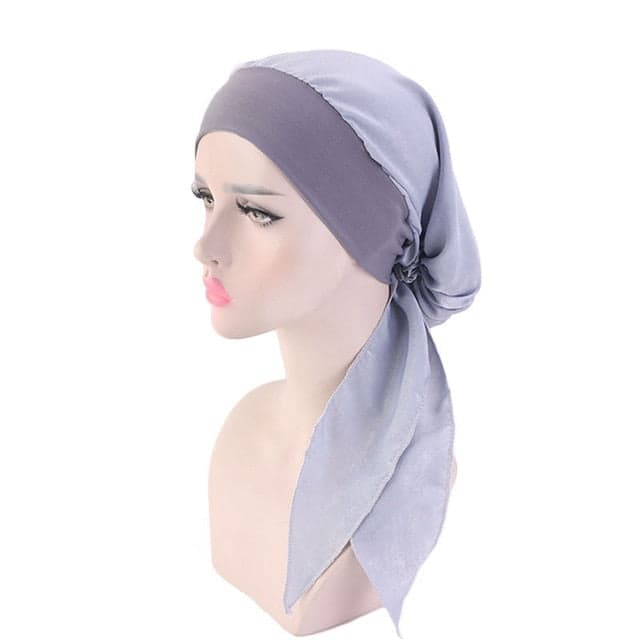 Margaux Kadin Kemo Moda Eşarp Düz Mor