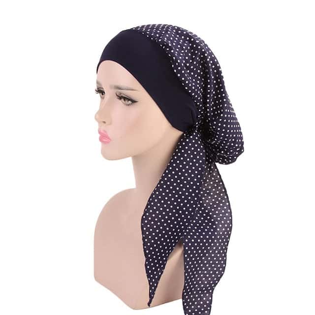 Anaïs Modern Kadin Kemo Eşarp Laci̇Vert Puanti̇Yeli̇
